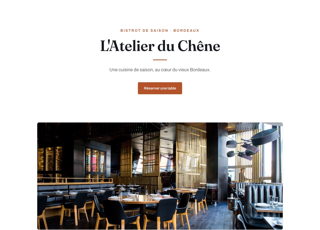 Le mini-site et le widget de réservation RBook
